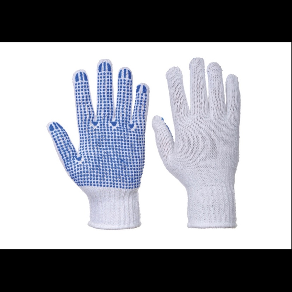 Classic Polka Dot Grip Gloves - A111 Lightweight & Comfortable